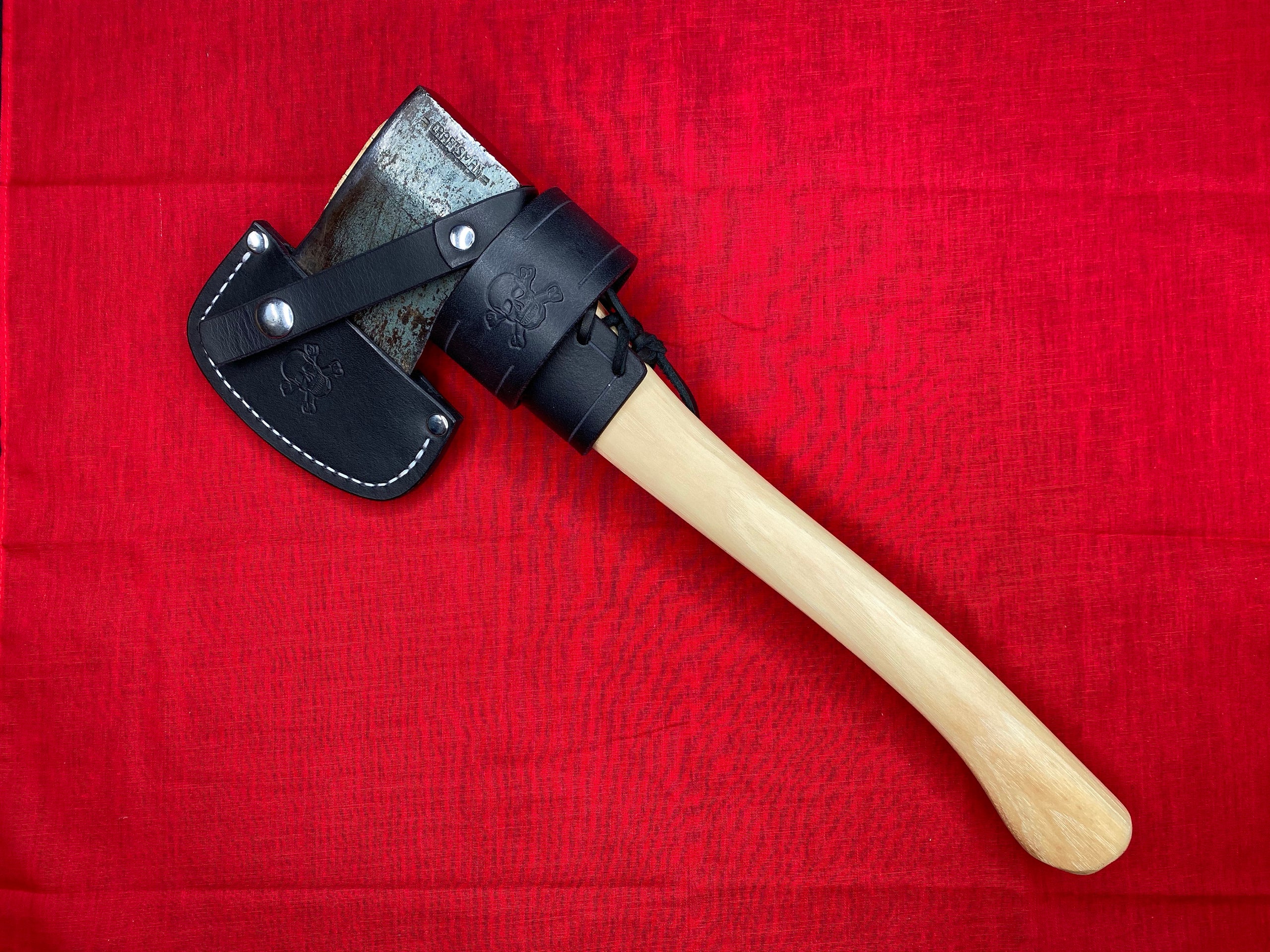Leather Hammer/Hatchet Holder - 2 sizes in Black or Brown
